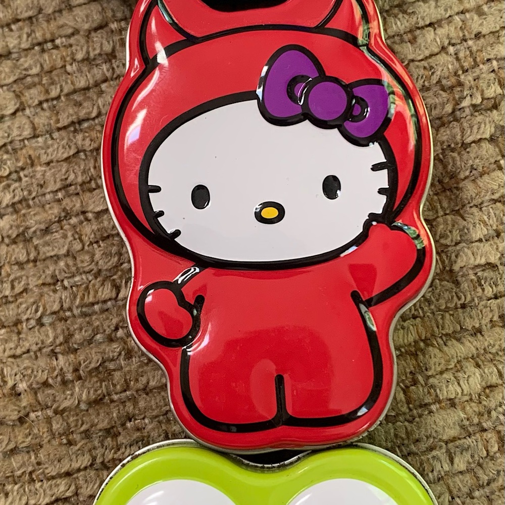 Hello Kitty candy tins vintage.